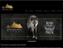 Tablet Screenshot of jacksonholewinery.com